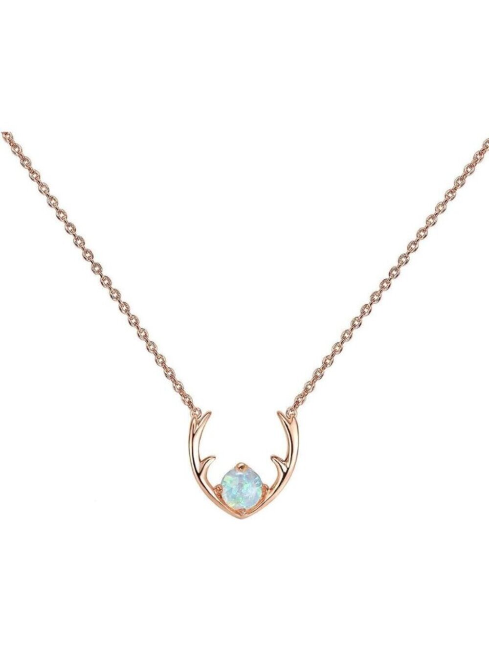 PAVOI 14K Gold Plated Created Opal Necklace Opal Necklaces for Women